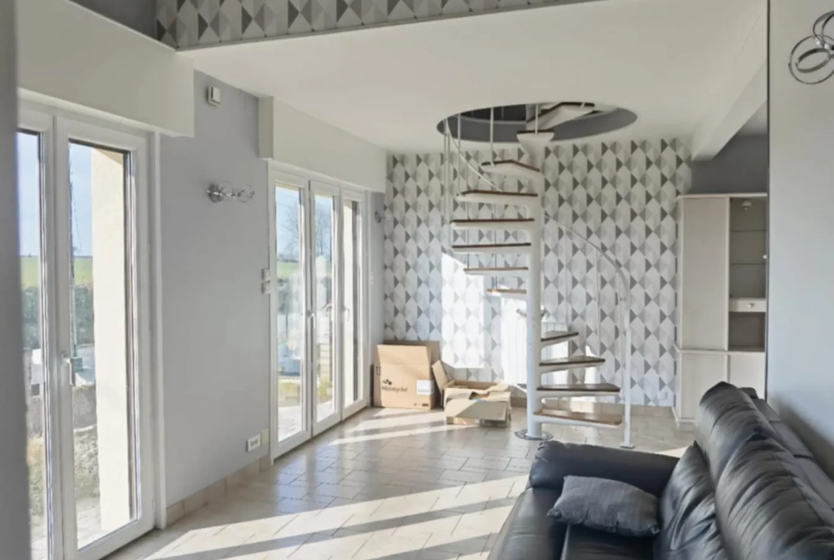 À vendre maison lumineuse de 145 m² à Beaufort-Blavincourt avec jardin et terrasse 