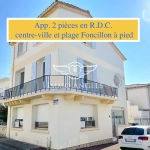 Appartement 2 pièces en rez-de-chaussée à Royan près de la plage Foncillon