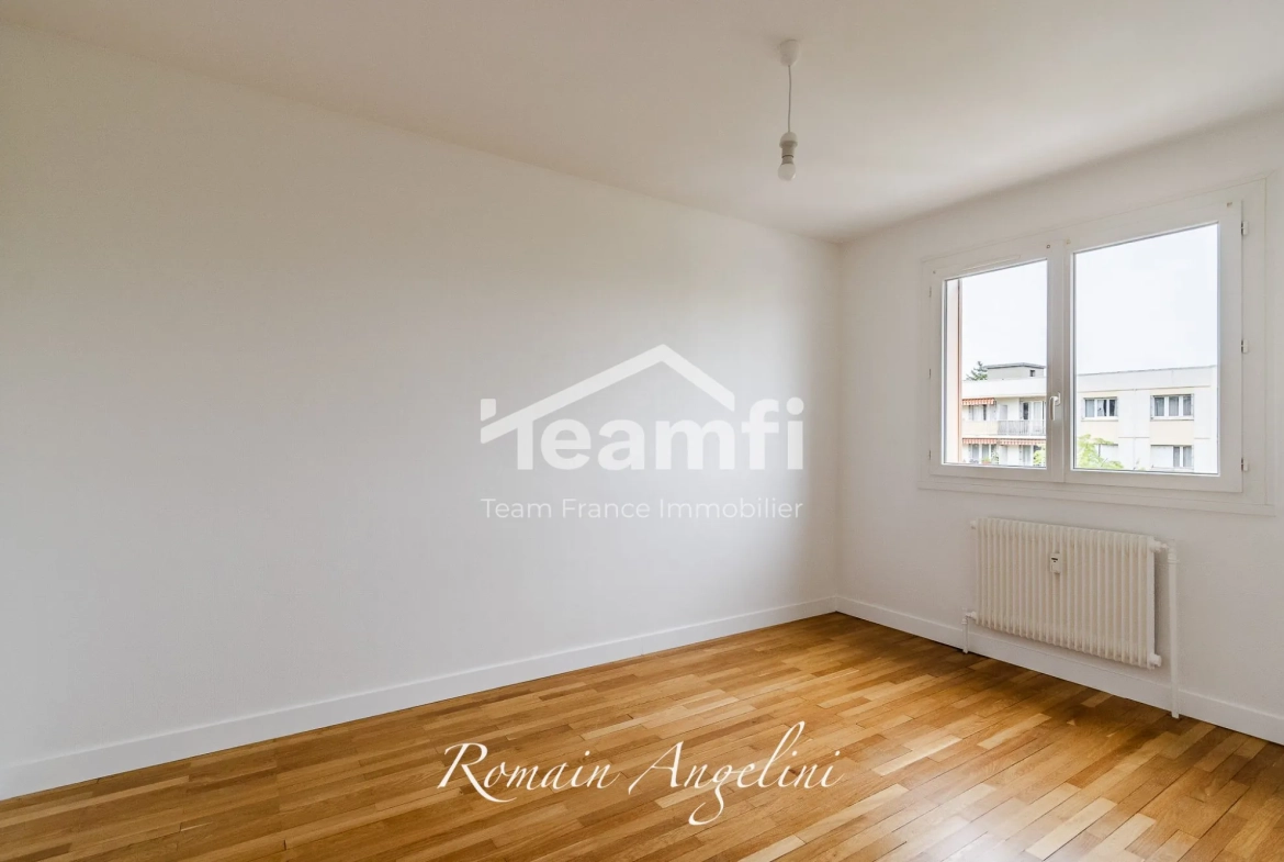 Appartement 4 pièces rénové à vendre à Villeurbanne, secteur Buers 