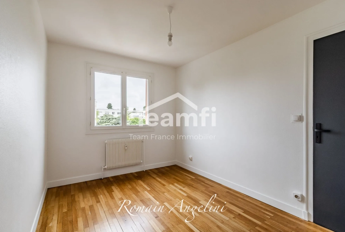 Appartement 4 pièces rénové à vendre à Villeurbanne, secteur Buers 