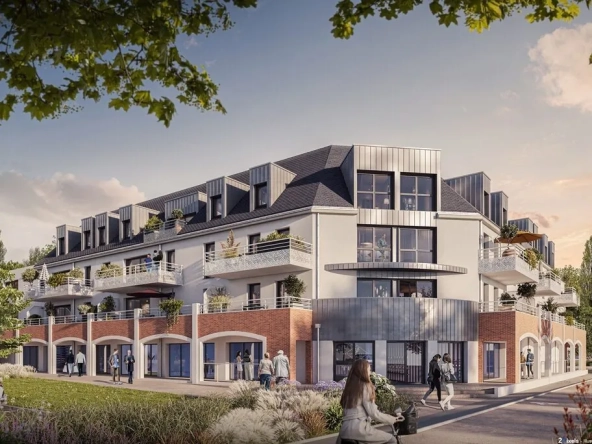 Appartement neuf à vendre à Pont-l'Abbé - Résidence moderne avec balcon et parking