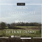 Terrain à vendre à Le Trait avec Vue sur la Seine - 1102 m²