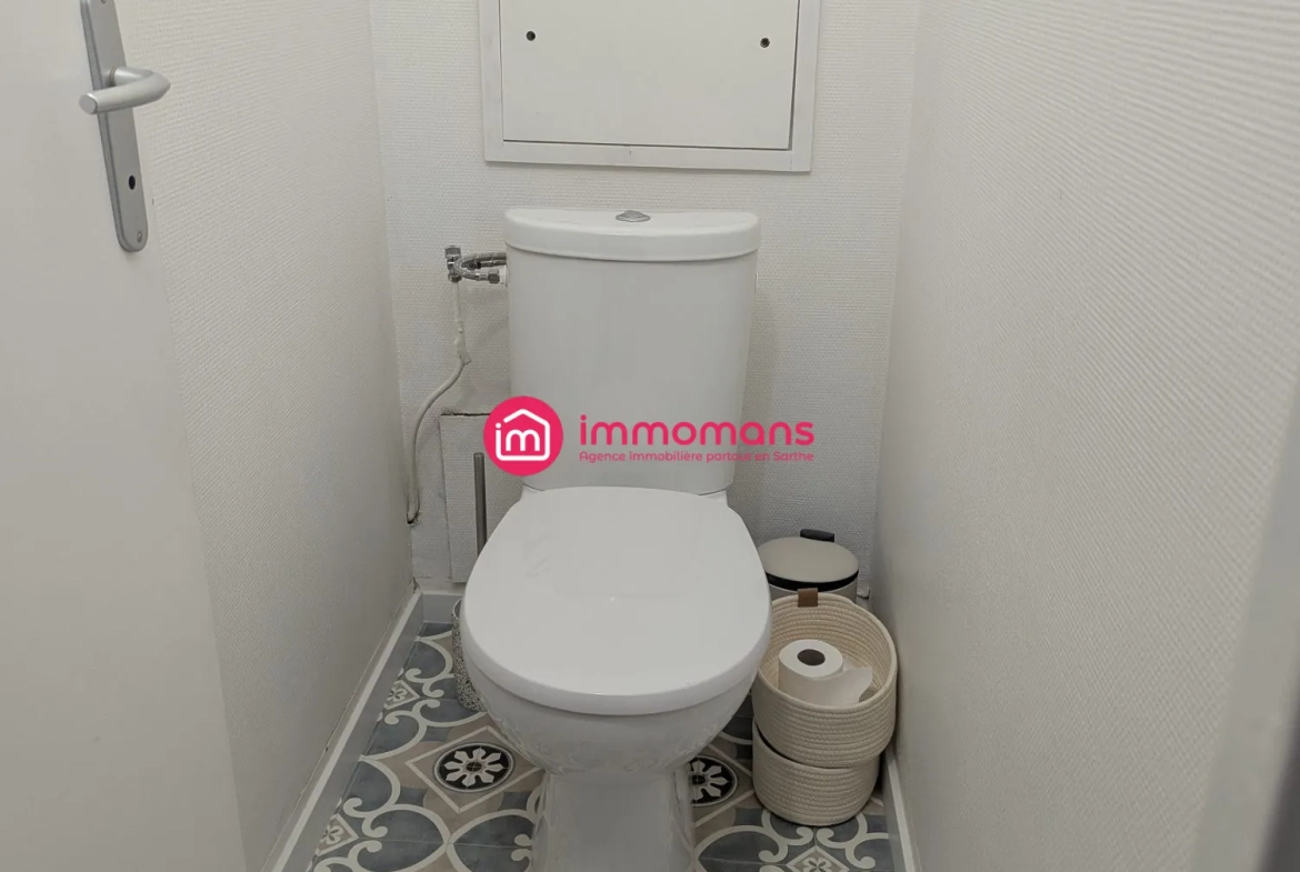 Appartement T2 de 48 m² avec parking et cave au Le Mans — Proche commodités 