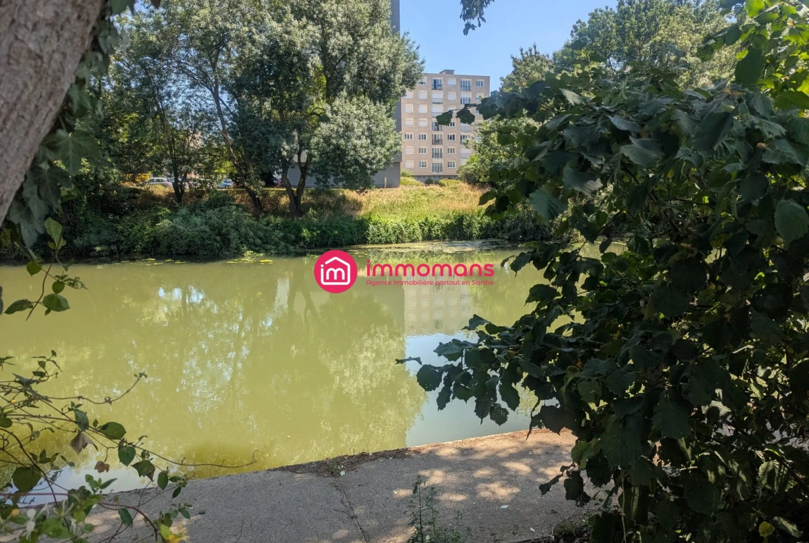 Appartement T2 de 48 m² avec parking et cave au Le Mans — Proche commodités 