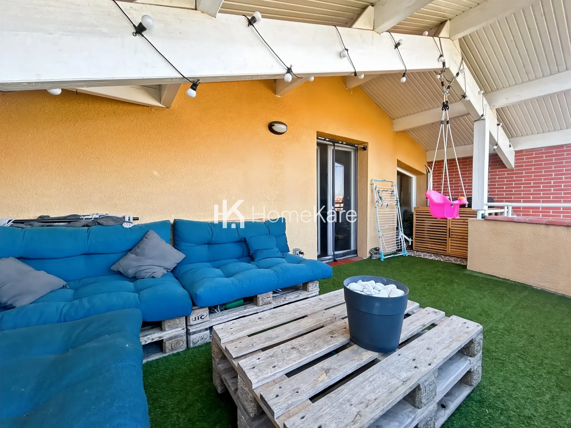 Appartement T2 rénové avec grande terrasse à Toulouse (31200) 