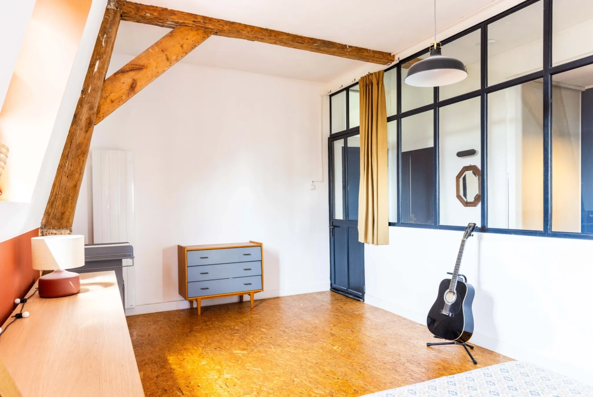 Splendide duplex de 155 m² en plein centre de Tourcoing, rénové et lumineux 