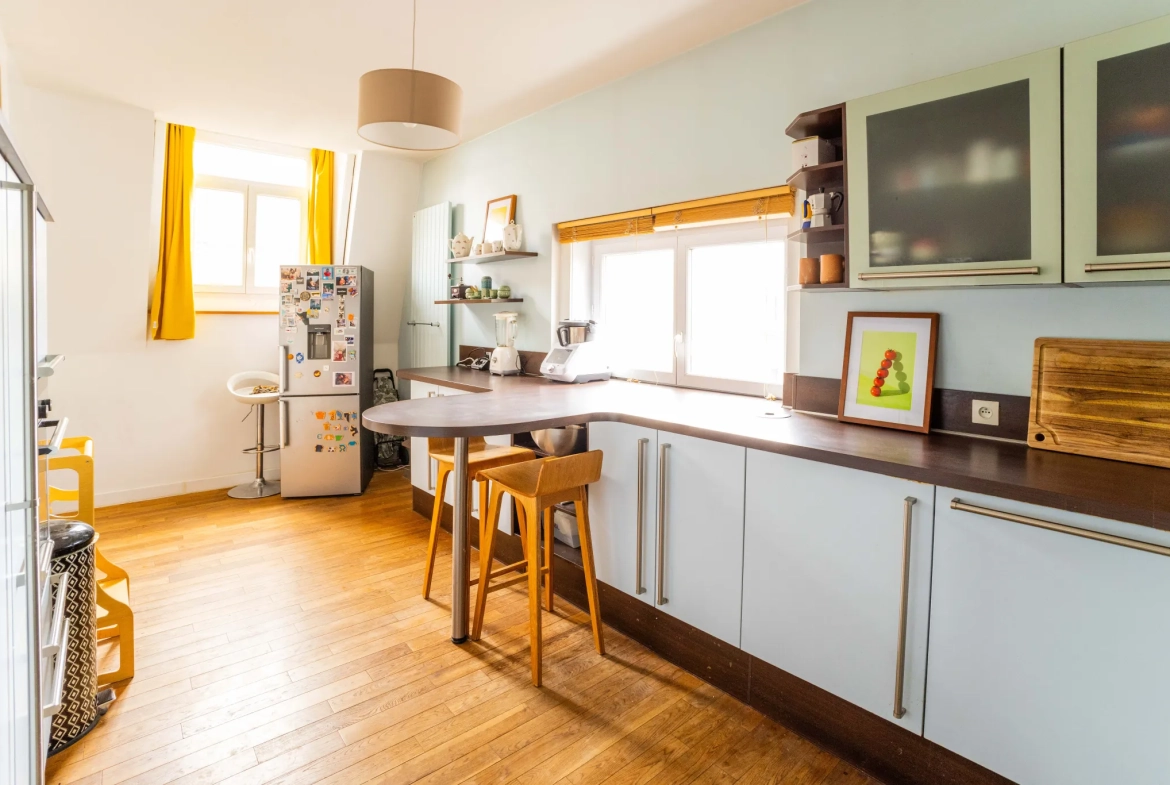 Splendide duplex de 155 m² en plein centre de Tourcoing, rénové et lumineux 