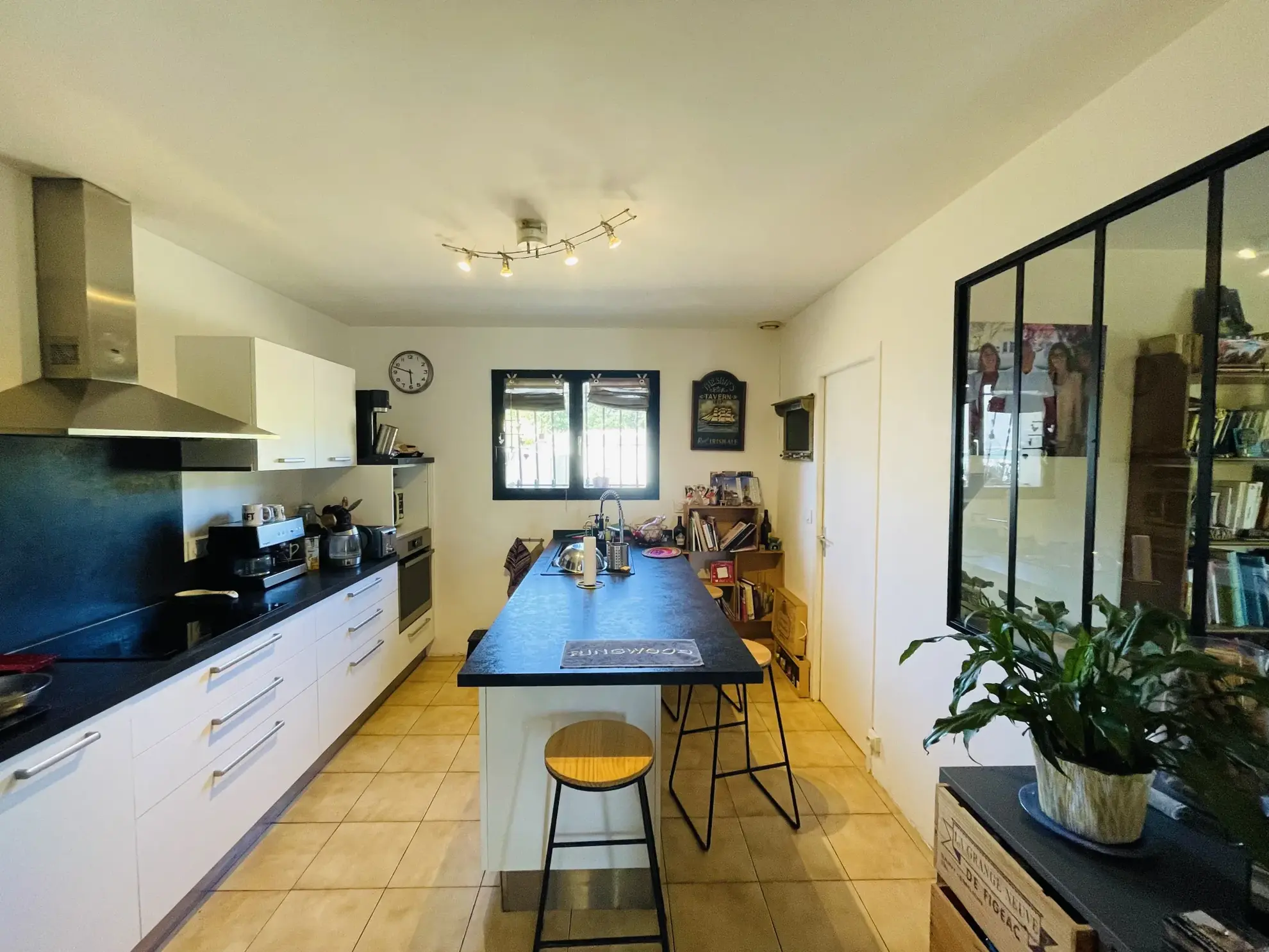 Maison de plain-pied 3 chambres avec jardin à Libourne, proche commodités 