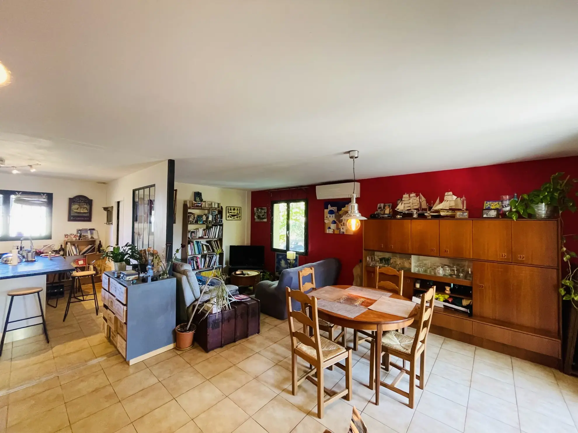 Maison de plain-pied 3 chambres avec jardin à Libourne, proche commodités 