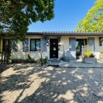 Maison de plain-pied 3 chambres avec jardin à Libourne, proche commodités