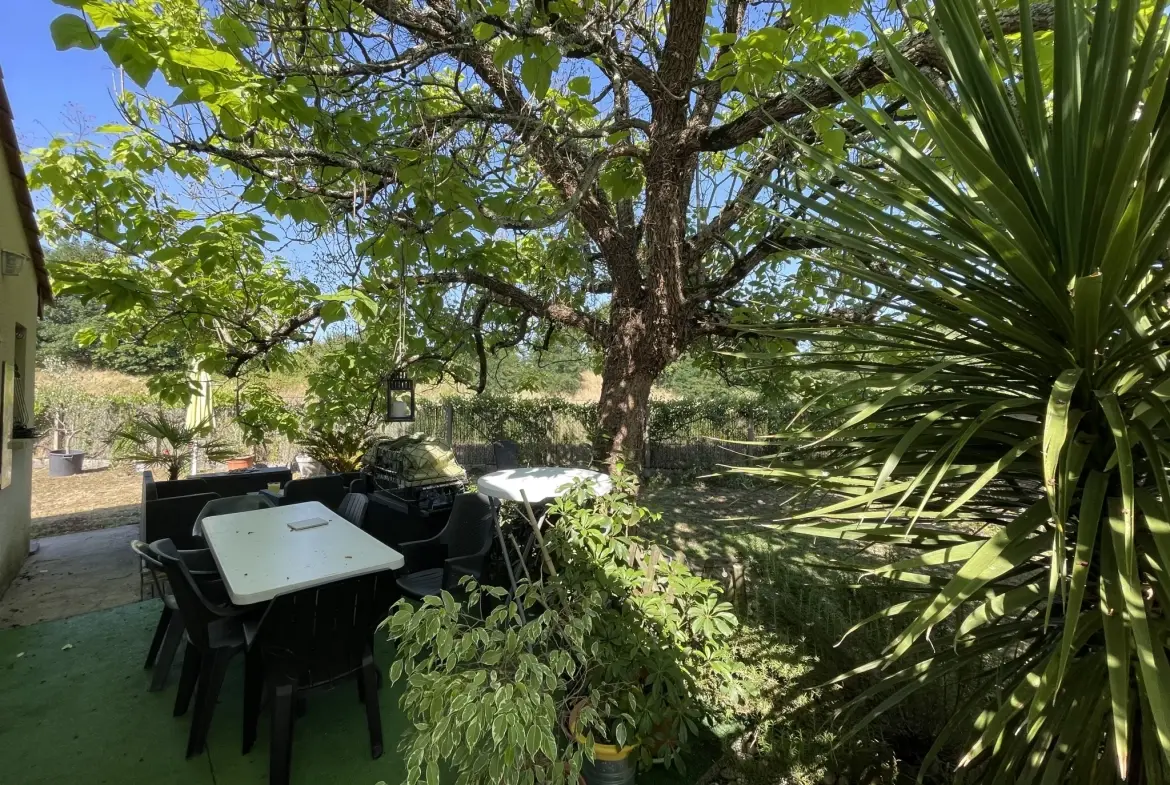 Maison de plain-pied 3 chambres avec jardin à Libourne, proche commodités 