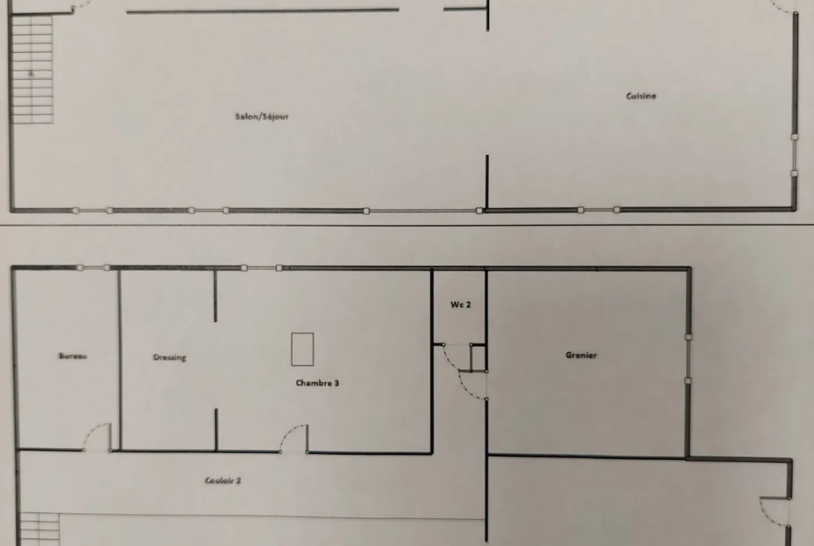 Maison rénovée avec terrain et dépendance à 20 min de Langon 