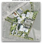 PLAN DE MASSE / SITUATION Bureaux à vendre à Saint Brieuc – Opportunité dans le secteur Sainte Thérèse