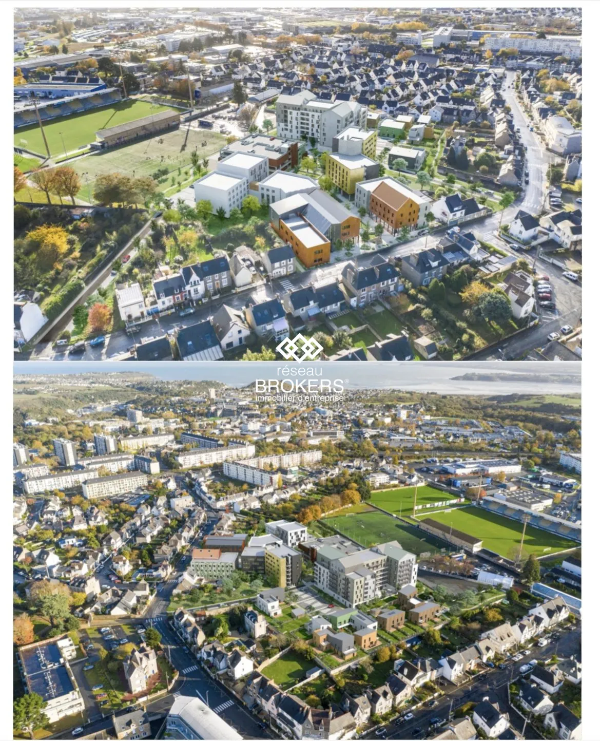 PERSPECTIVE Bureaux à vendre à Saint Brieuc – Opportunité dans le secteur Sainte Thérèse 