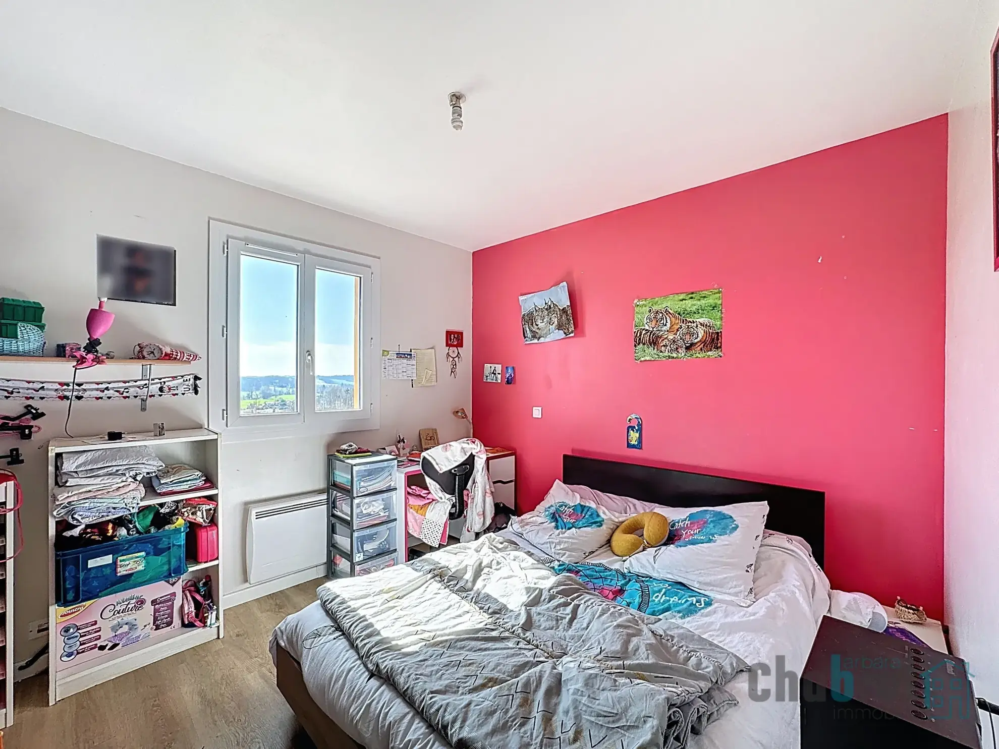 Belle maison de plain-pied avec 3 chambres, jardin et panneaux solaires à La Salvetat Belmontet proche Montauban 