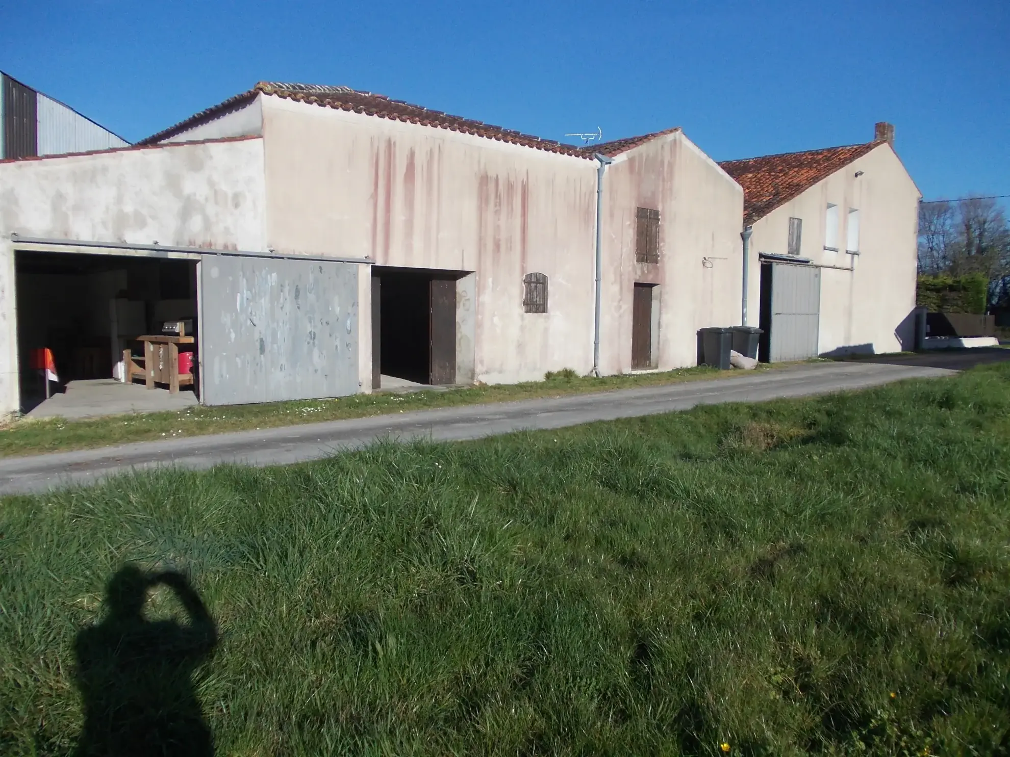 Maison charentaise avec dépendances, piscine, proche Cognac - secteur Saint-Sever 16 
