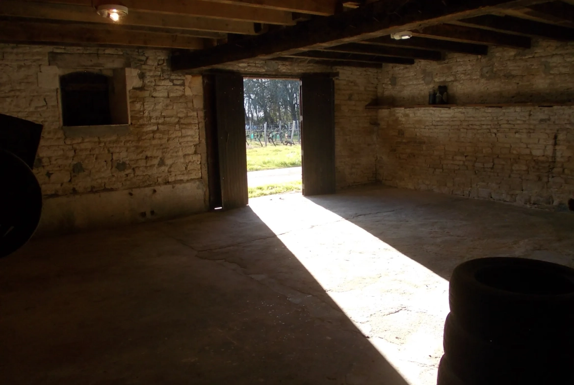 Maison charentaise avec dépendances, piscine, proche Cognac - secteur Saint-Sever 16 