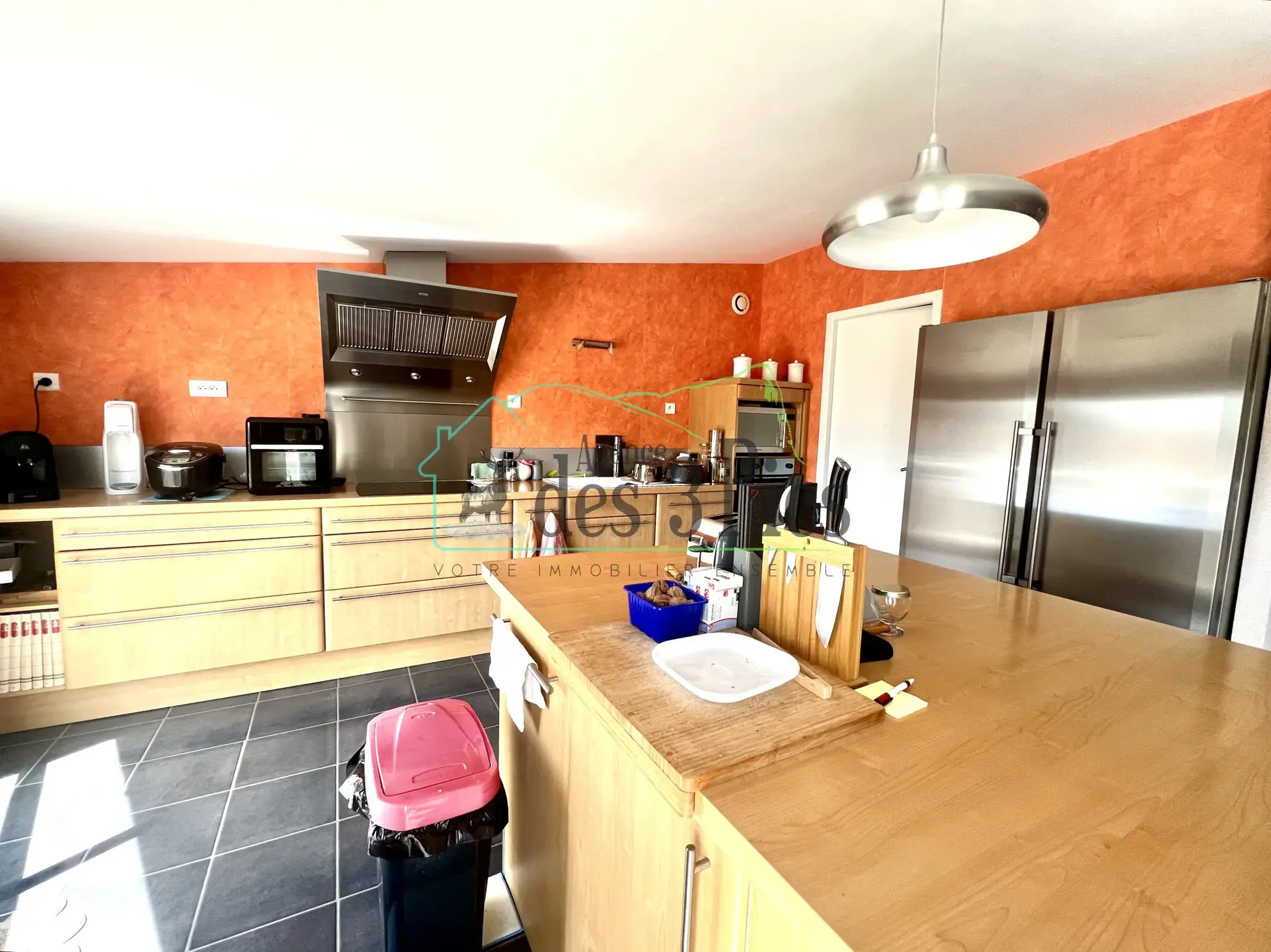 Belle maison familiale avec vue montagne proche Saleich - Confort et standing haut de gamme 