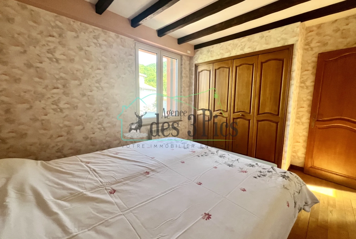 Belle maison familiale avec vue montagne proche Saleich - Confort et standing haut de gamme 