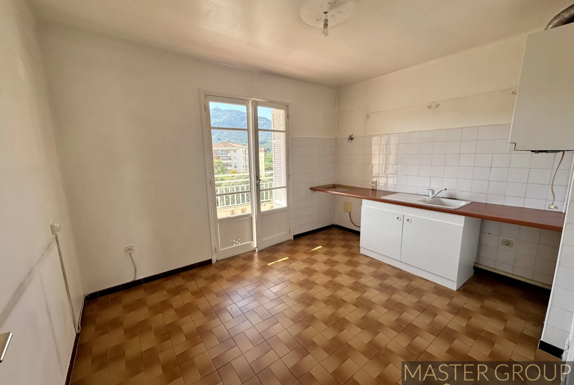 Appartement F3 lumineux avec terrasses à Ajaccio Finosello 