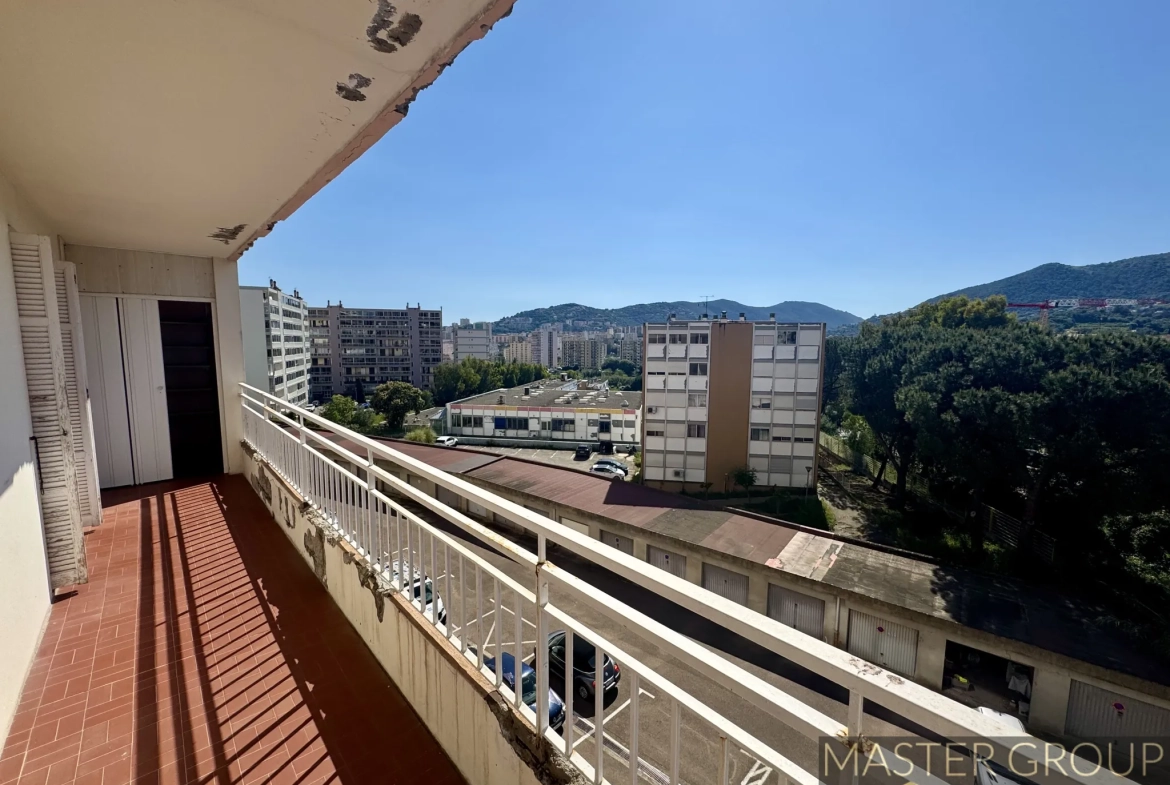 Appartement F3 lumineux avec terrasses à Ajaccio Finosello 