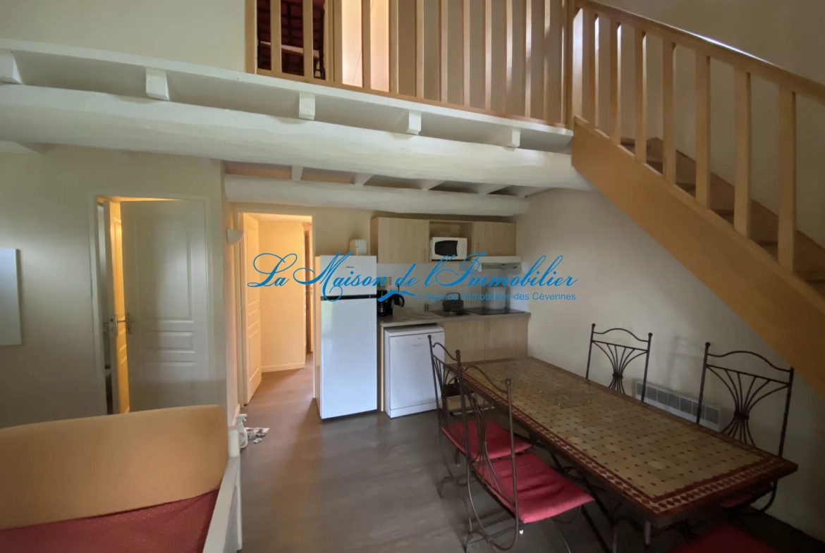 Maison F4 avec terrasse, piscine et vue Cévennes à Sauve 