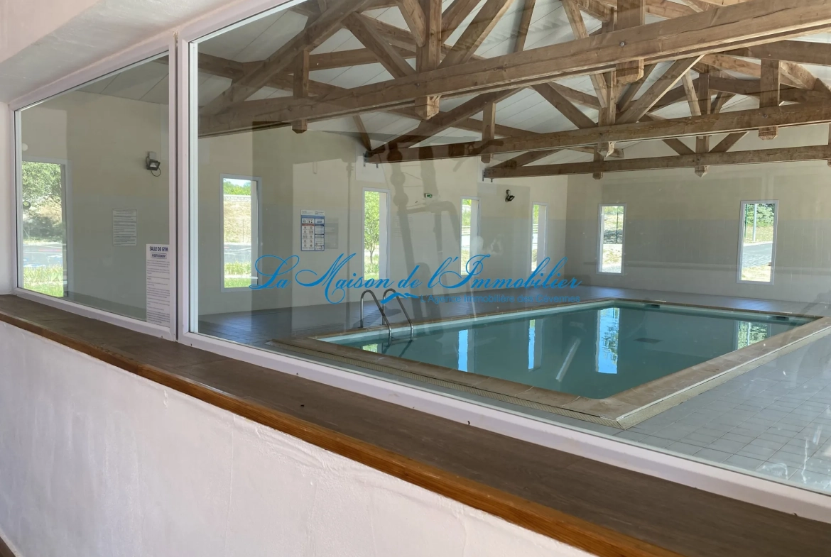 Maison F4 avec terrasse, piscine et vue Cévennes à Sauve 