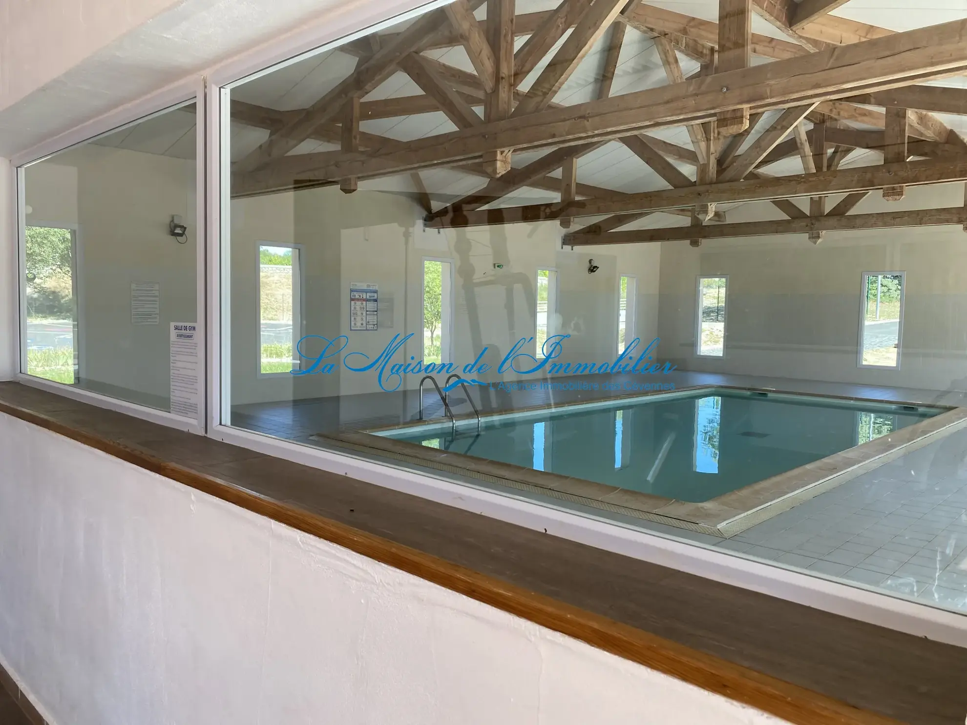 Maison F4 avec terrasse, piscine et vue Cévennes à Sauve 