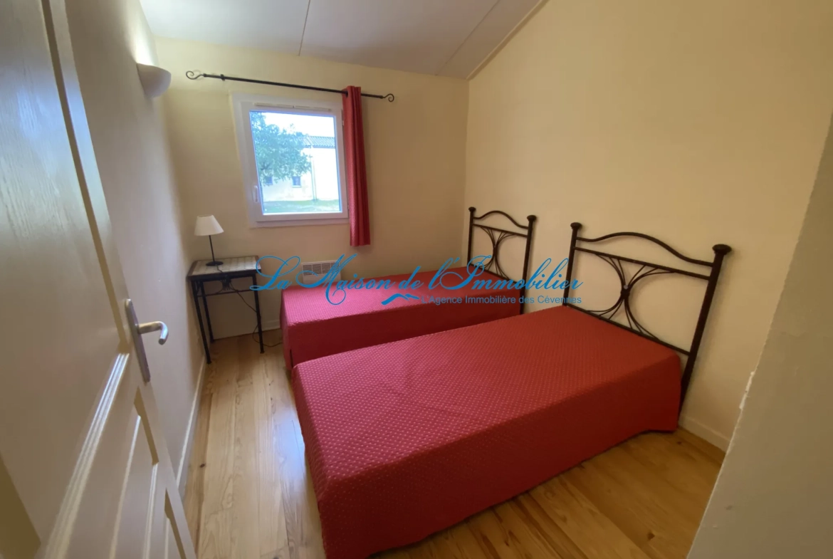 Maison F4 avec terrasse, piscine et vue Cévennes à Sauve 