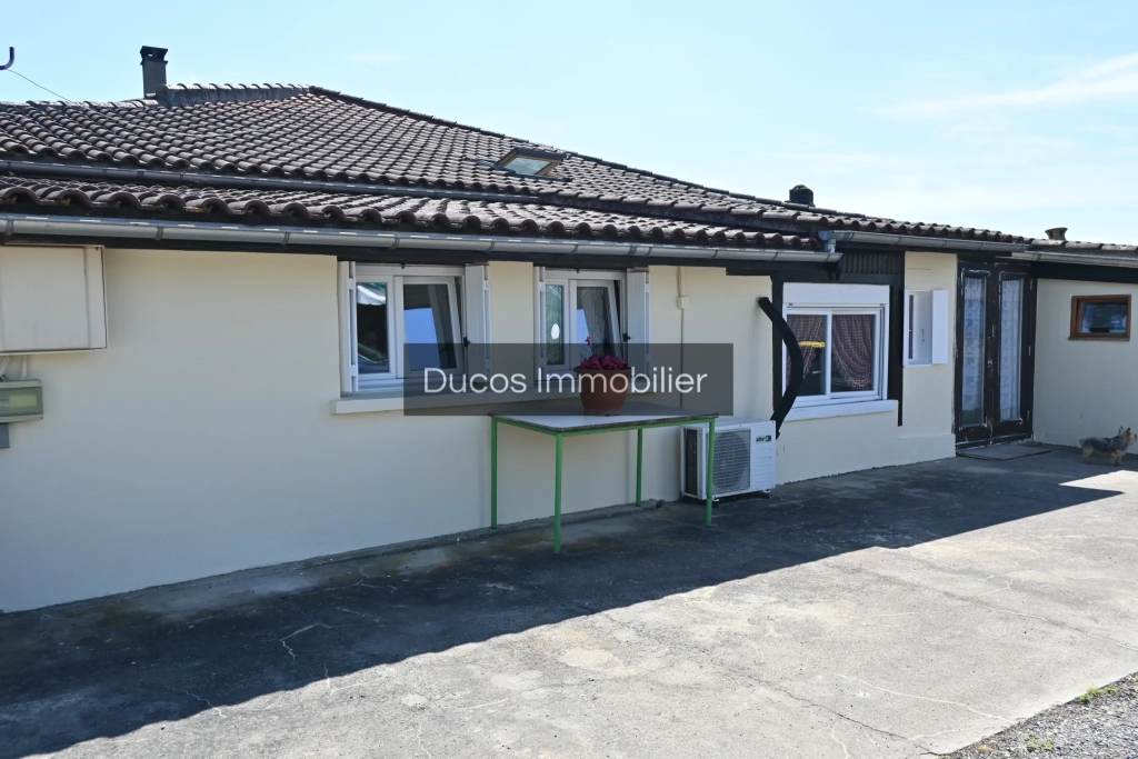 Maison de plain-pied à Samazan avec garage et jardin proche Marmande