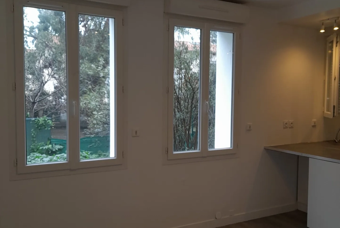 Belle T2 rénové de 40 m² avec parking privé à Perpignan 