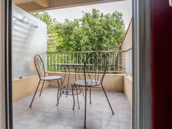 Studio de 23 m² avec terrasse plein sud dans le 5e arrondissement de Marseille