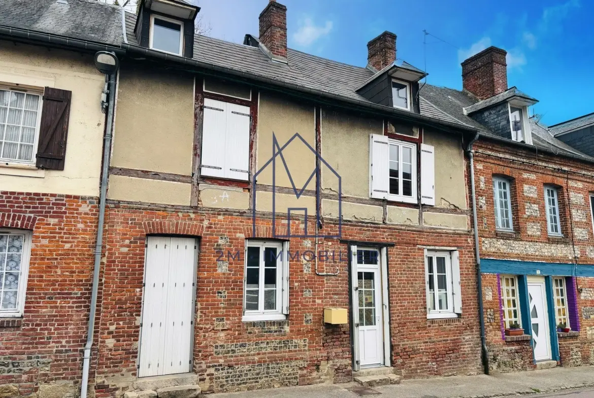 Maison de 100 m² à vendre à Longueville-sur-Scie avec jardin et potentiel locatif 