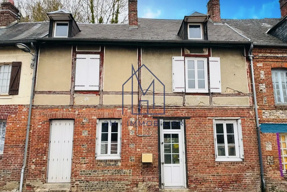 Maison de 100 m² à vendre à Longueville-sur-Scie avec jardin et potentiel locatif 