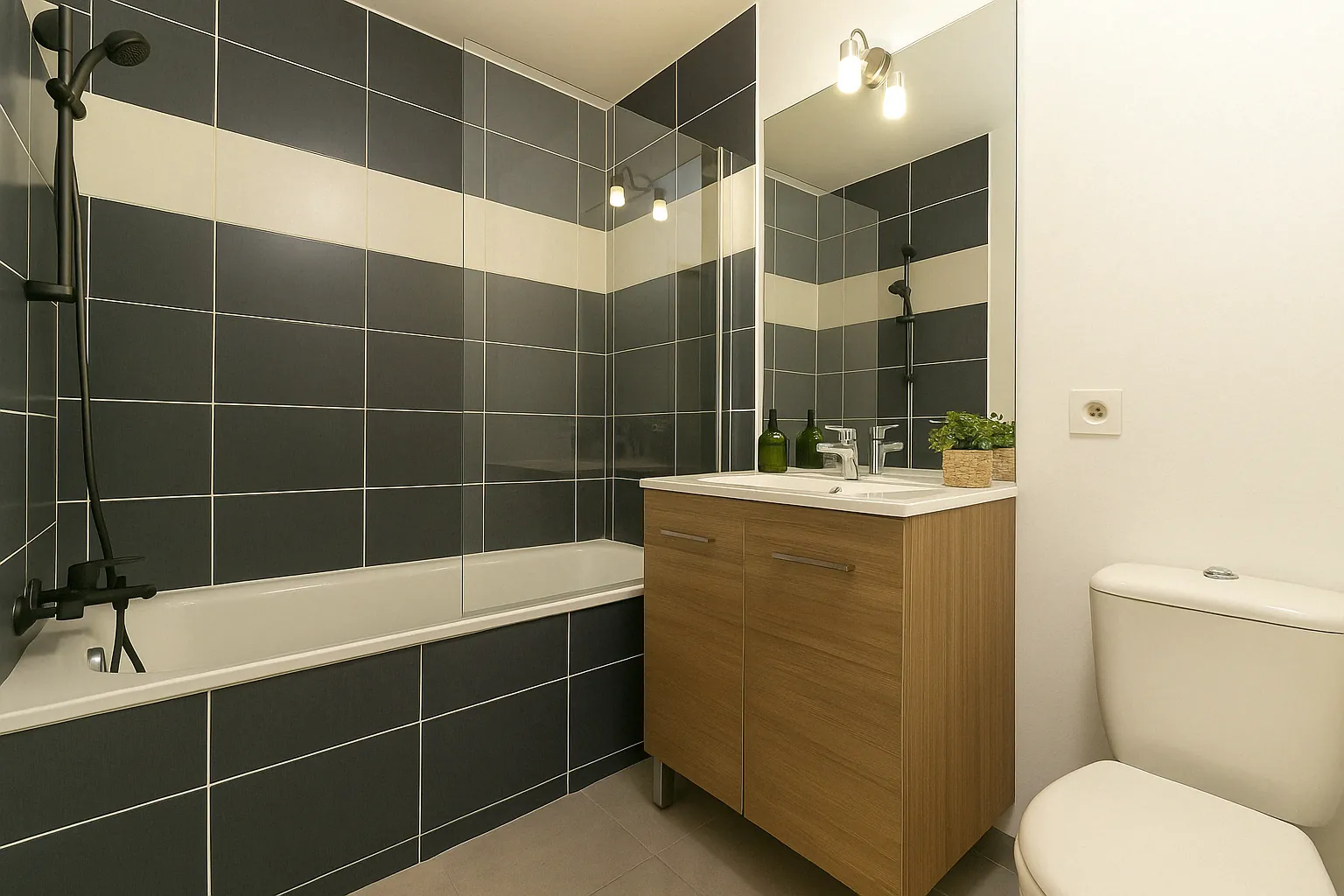 Appartement 2 pièces à Saint-Ouen-L'Aumône - Idéal investisseur avec parking 