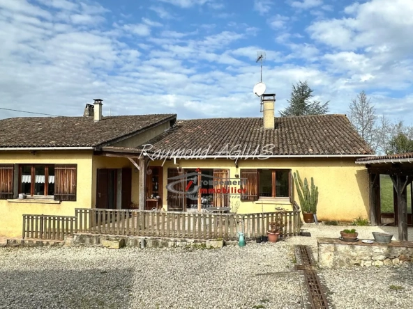Maison traditionnelle en pierre avec 3 chambres dans l'Entre-Deux-Mers