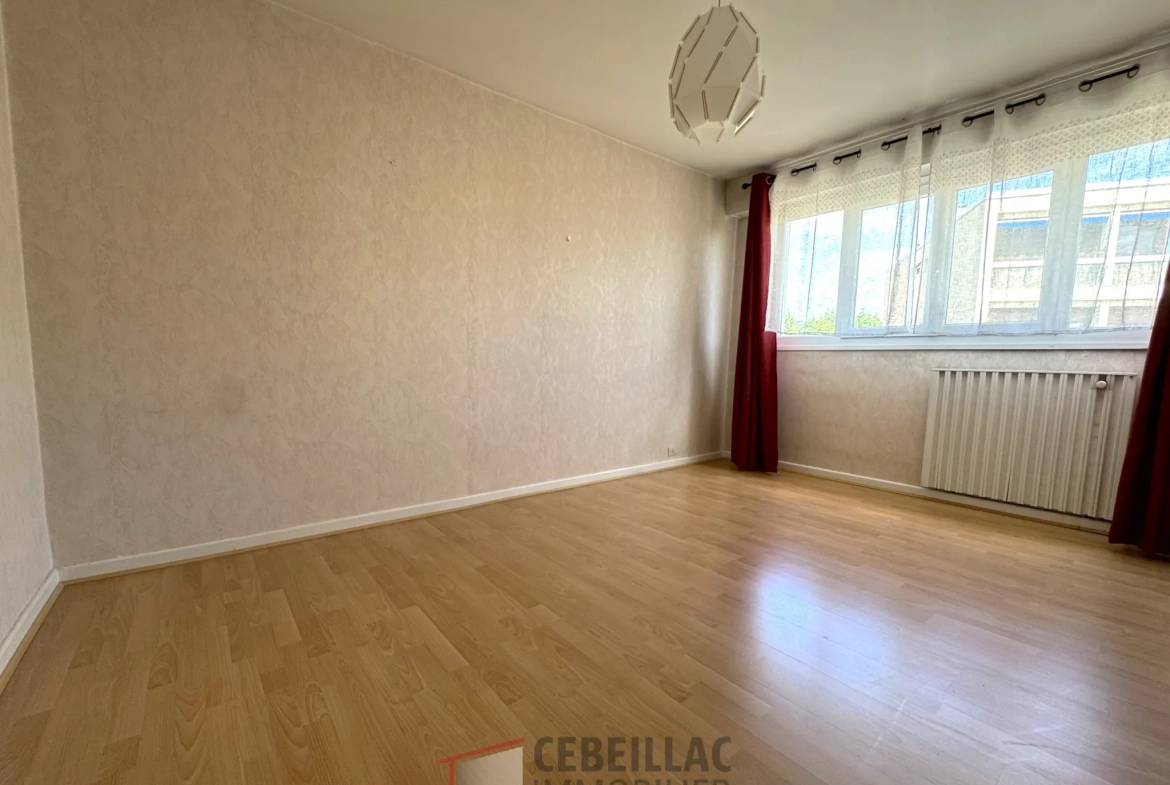 Bel appartement T3 à Chamalières en centre-ville avec garage et cave 
