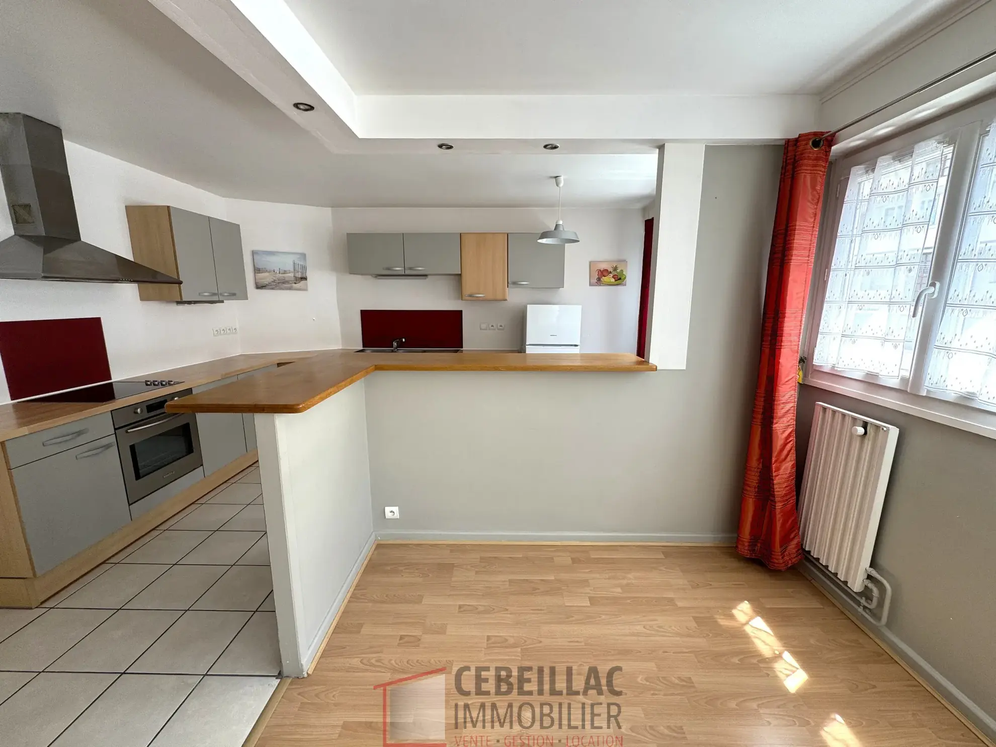 Bel appartement T3 à Chamalières en centre-ville avec garage et cave 