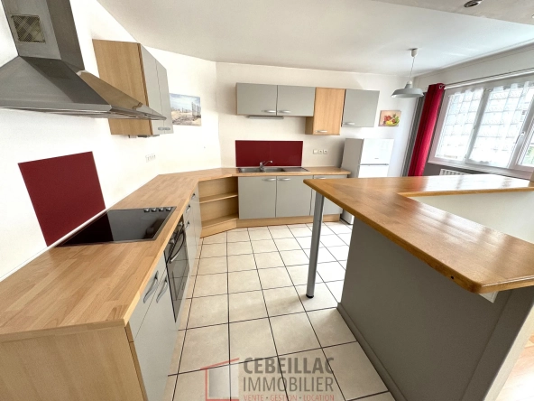 Bel appartement T3 à Chamalières en centre-ville avec garage et cave