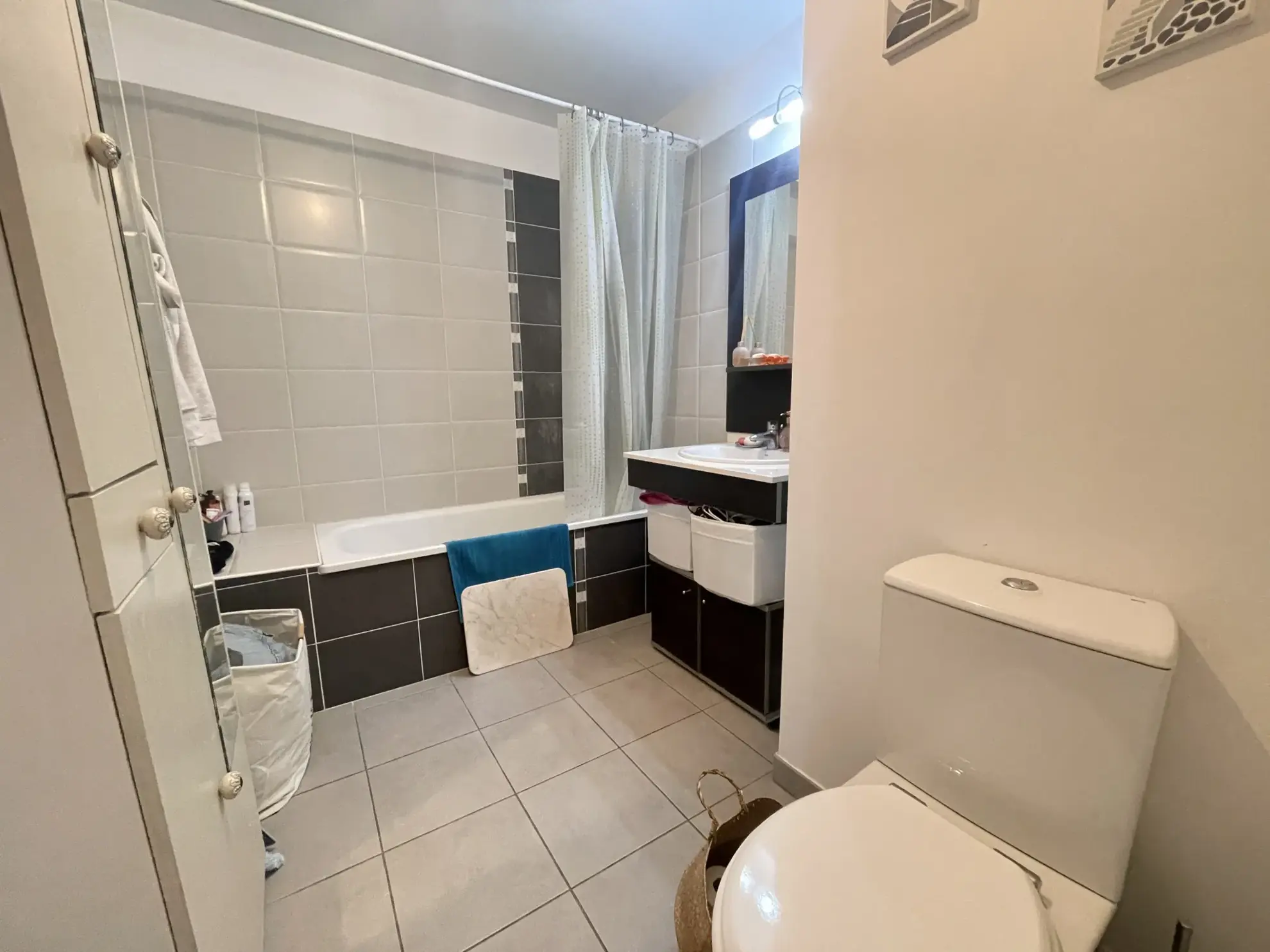 Appartement T2 avec terrasse et garage à Montpellier Port Marianne 