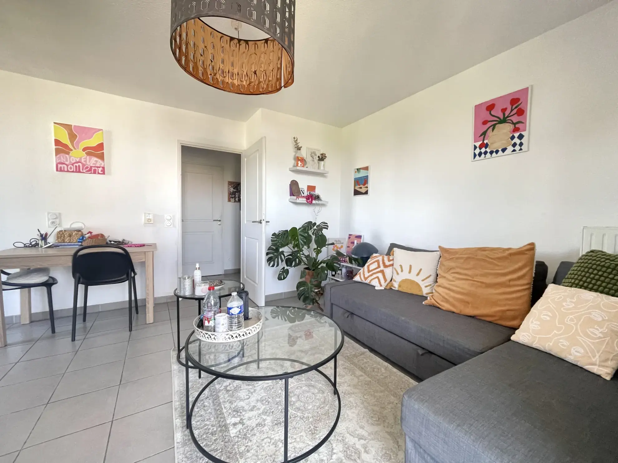 Appartement T2 avec terrasse et garage à Montpellier Port Marianne 