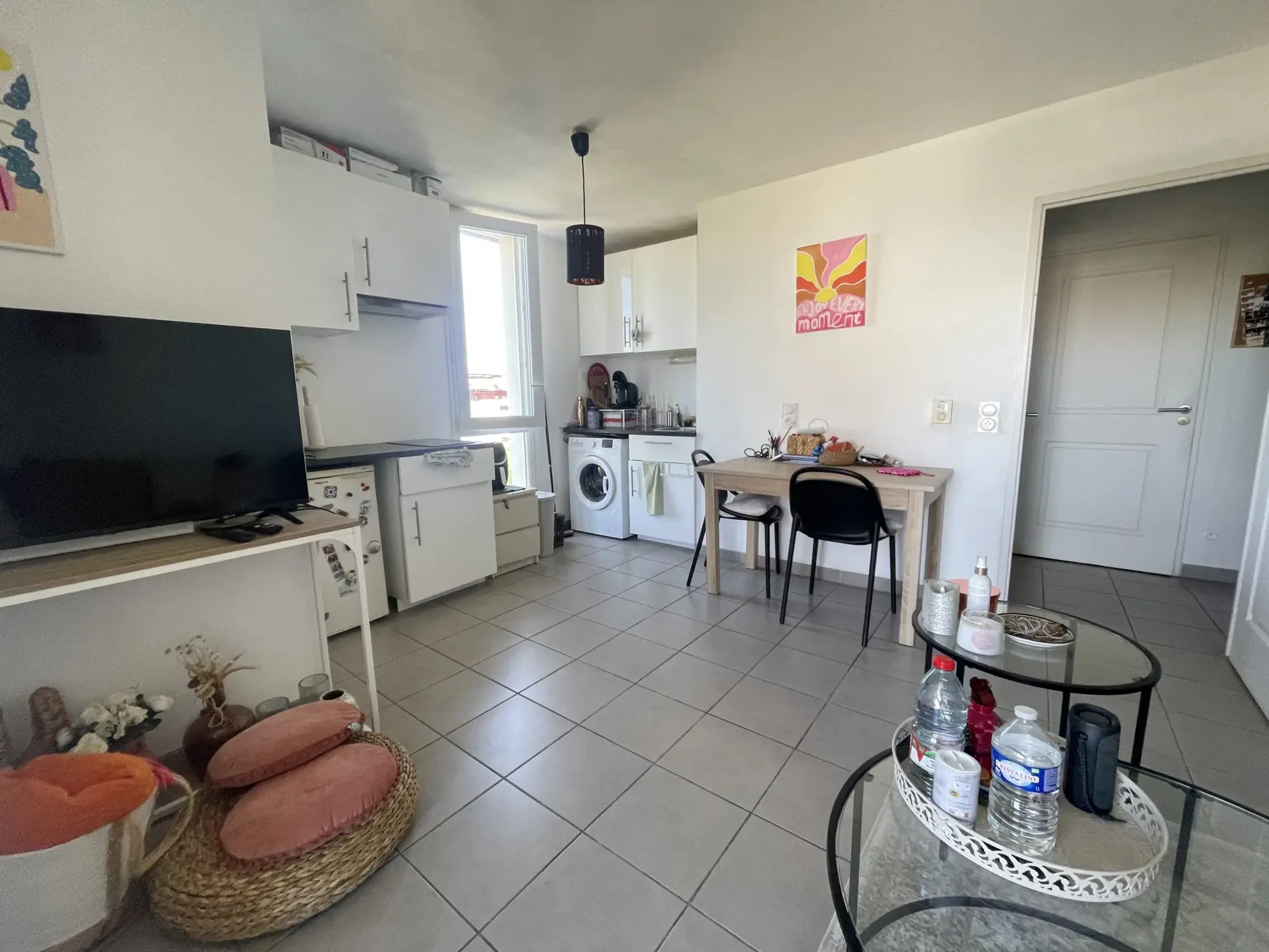Appartement T2 avec terrasse et garage à Montpellier Port Marianne 