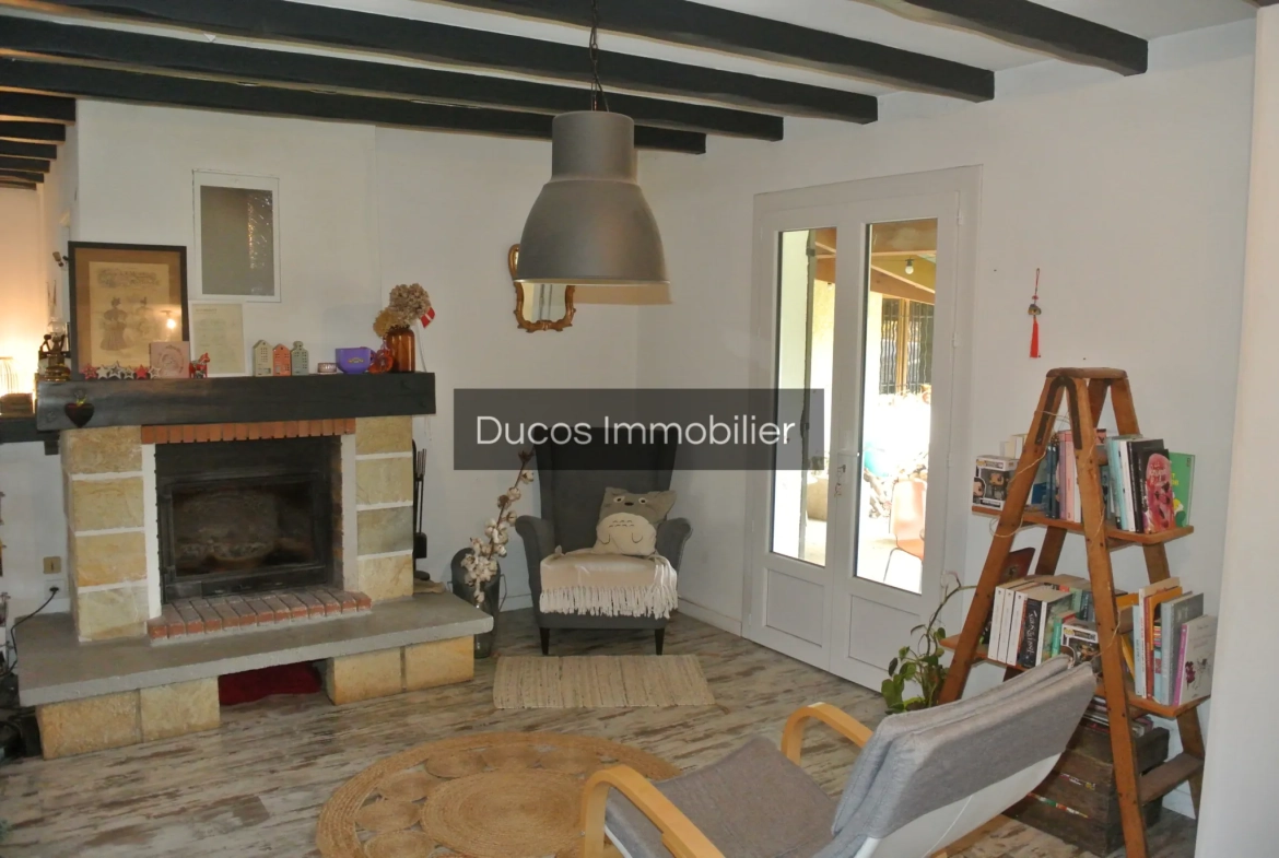 Charmante maison de plain-pied à Marmande avec terrasse et garage 