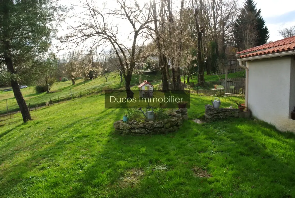 Charmante maison de plain-pied à Marmande avec terrasse et garage 