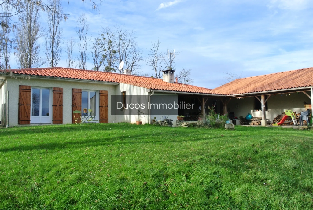 Charmante maison de plain-pied à Marmande avec terrasse et garage