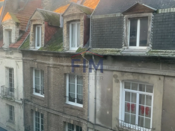 Appartement F2 rénové et meublé au centre de Dieppe - Prêt à vivre