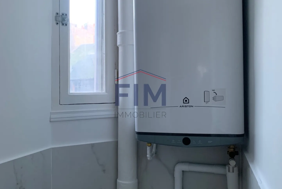 Appartement F2 rénové et meublé au centre de Dieppe - Prêt à vivre 