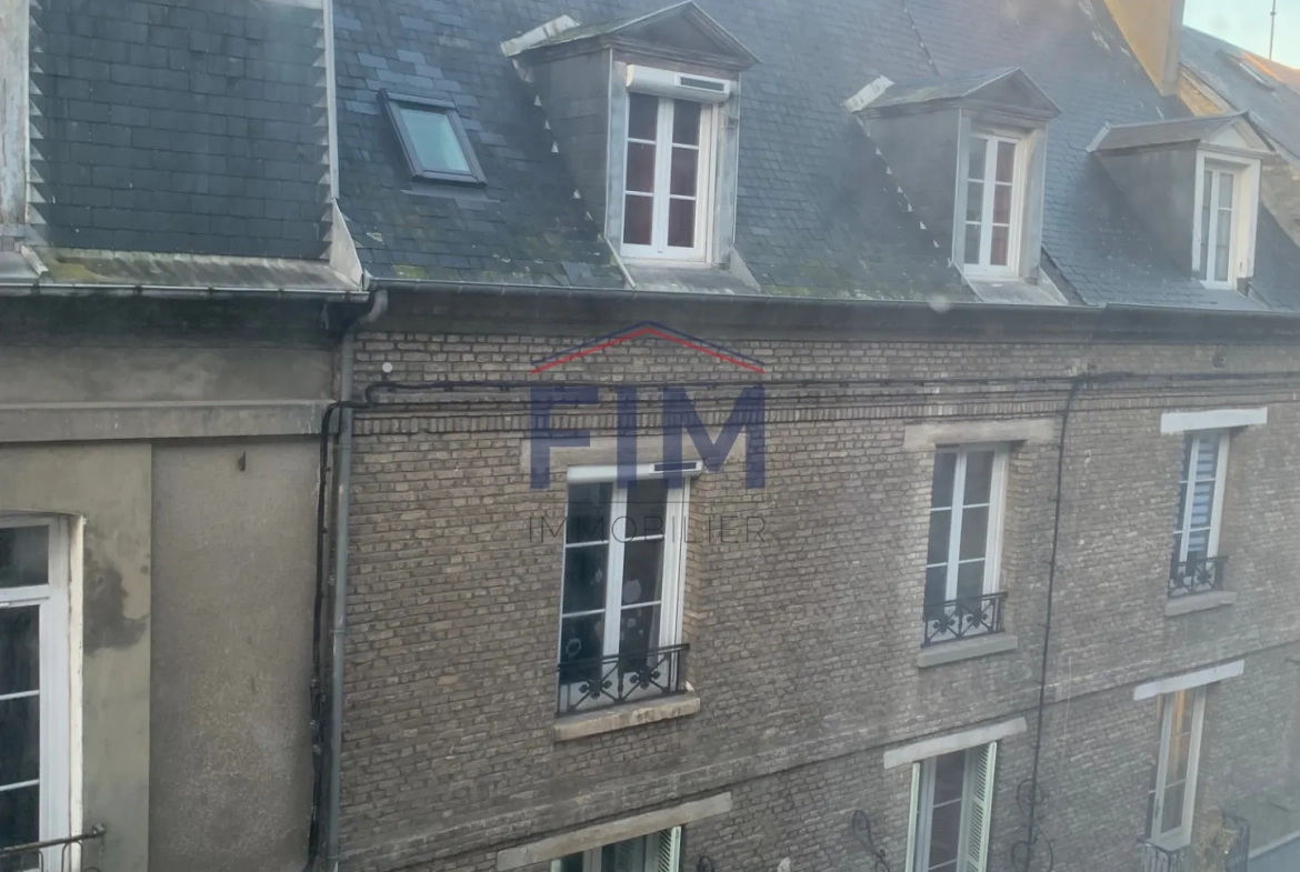 Appartement F2 rénové et meublé au centre de Dieppe - Prêt à vivre 