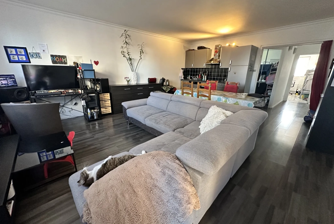 Appartement de 75m² à Mulhouse - Opportunité d’investissement locatif au 3ème étage 