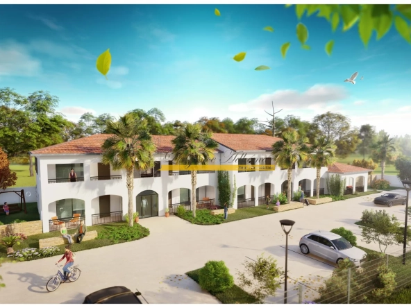 Appartement T3 neuf à Aubais avec terrasse et parking privé, livraison en 2026